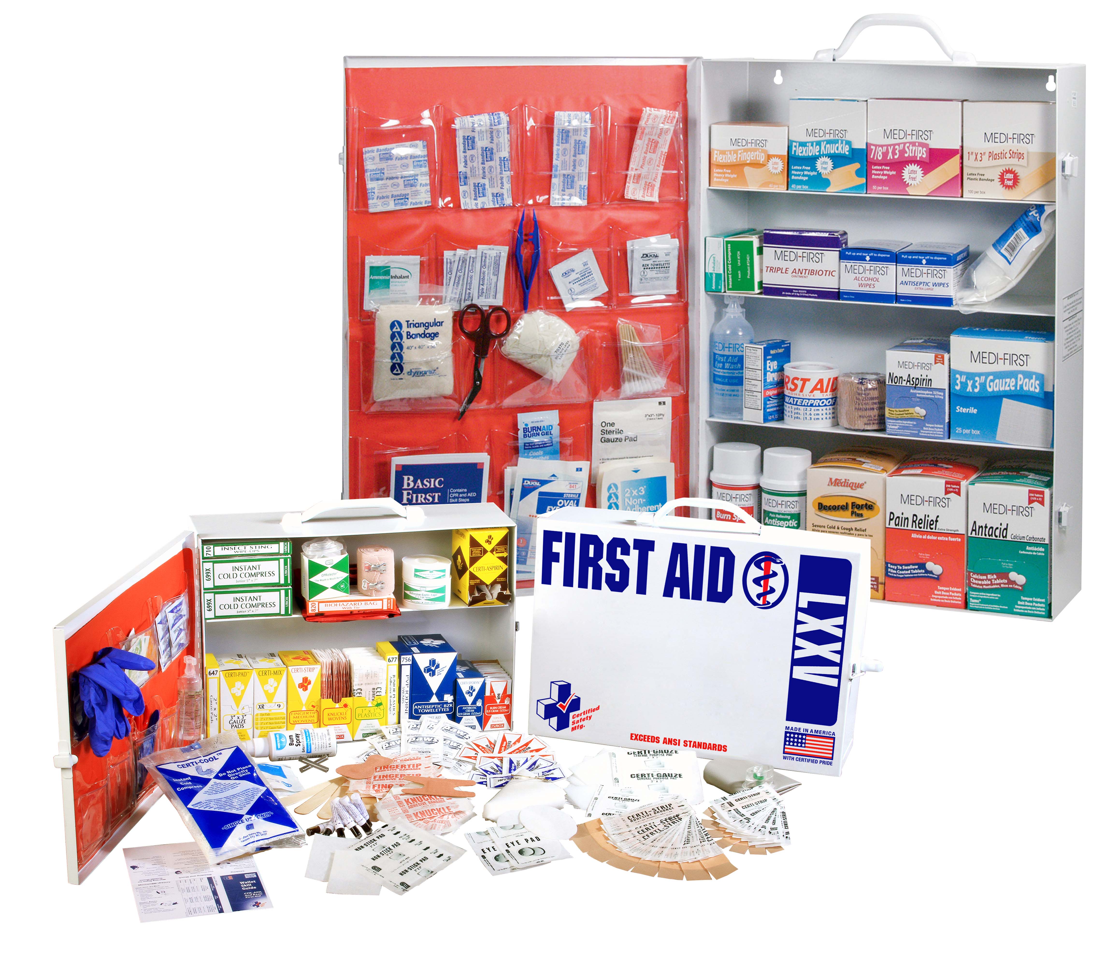 First Aid Cabinets