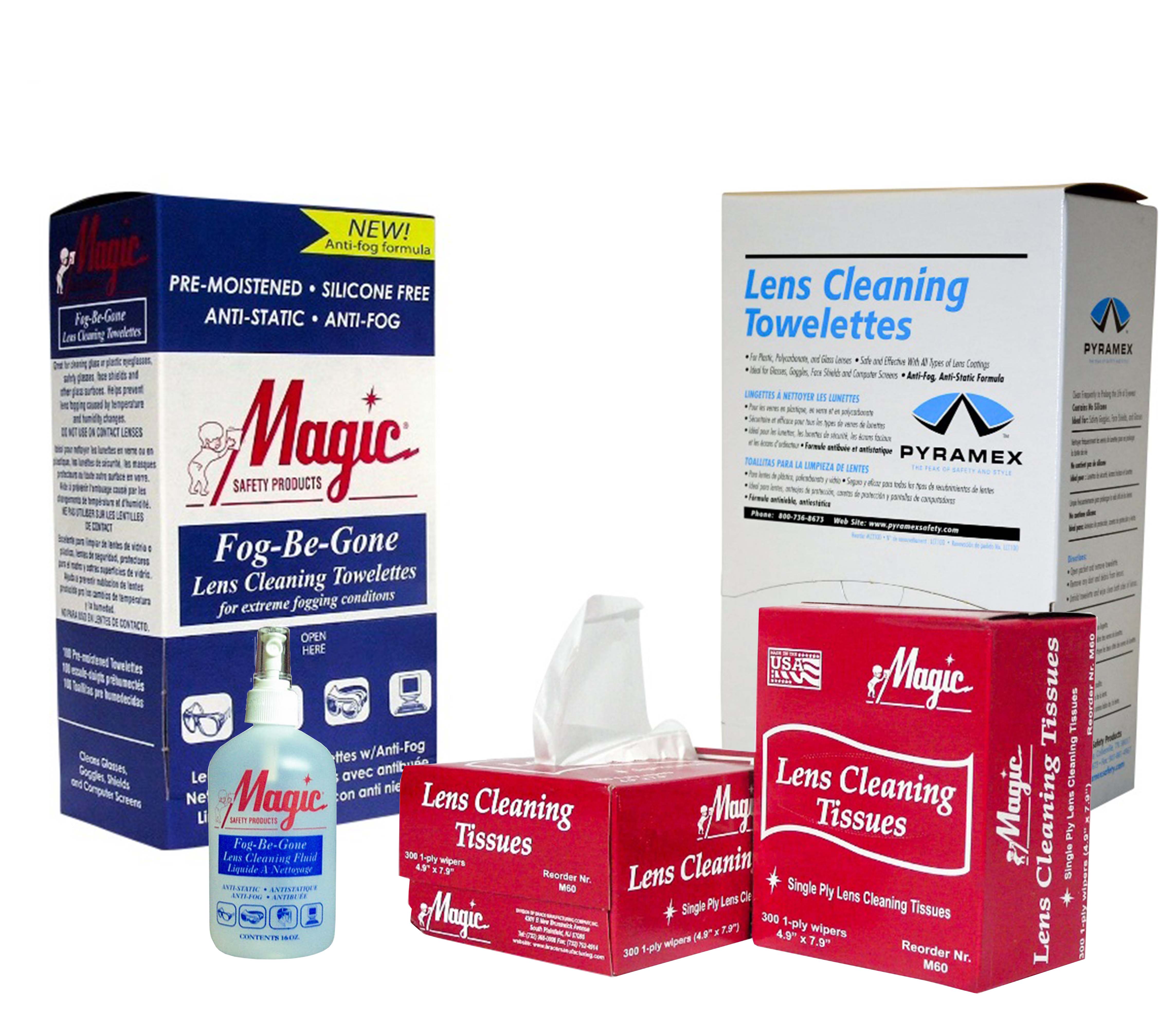 Safety Glass Care Products