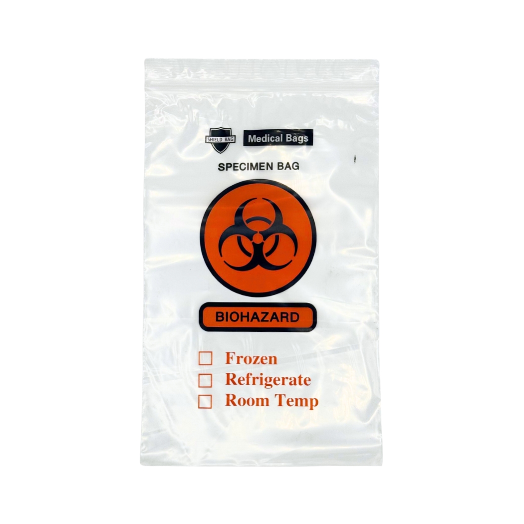 Biohazard Specimen Bags