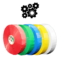 Colored Machine Length Tape