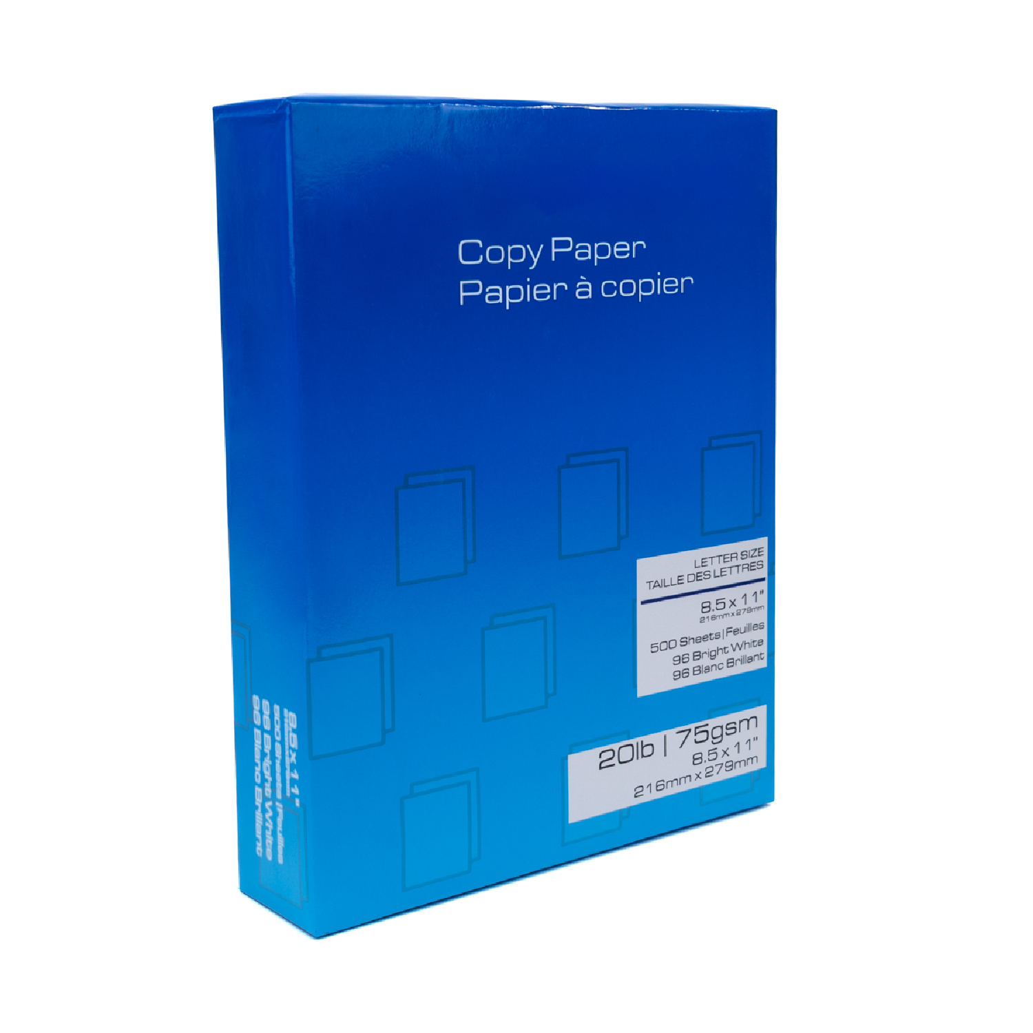 white copy paper for office printing