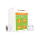 Mini Stretch Banding Wrap - 6" x 1000' x 90 Ga - 12 Rolls/Case