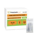 Hang Hole Reclosable Bags - 5" x 8" 2 Mil - 1000 Bags/Box