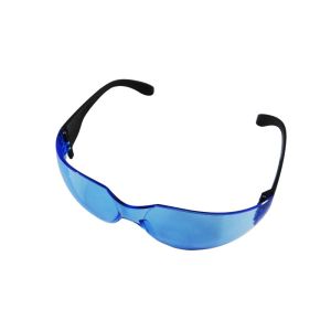 Blue Lens Wrap-Around Glasses ANSI & CE - 12 Each