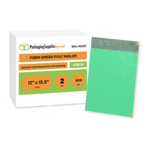 Green Poly Mailer - 12