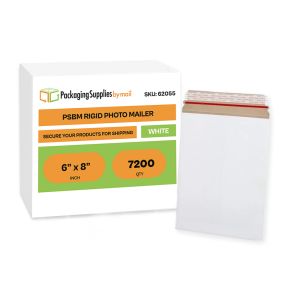 White Rigid Photo Mailers - 6