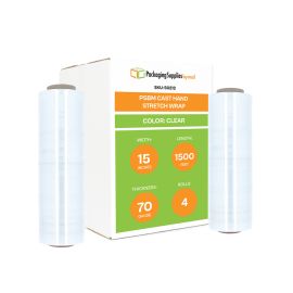 Cast Hand Stretch Wrap 4 Qty 15 Inches 70 Gauge
