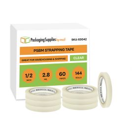 Clear Strapping Tape 144 Qty