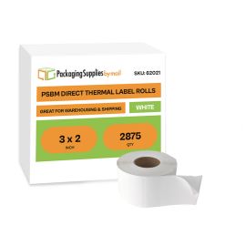 Direct Thermal Label Rolls 2875 Qty