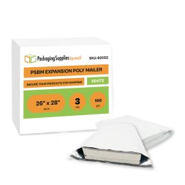 Expansion Poly Mailers 100 Qty 26 Inch