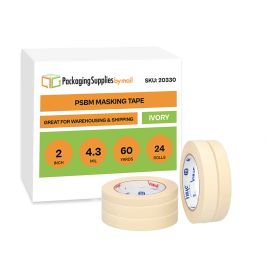Ivory Masking Tape 24 Qty 4.3 Mil