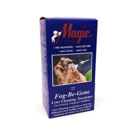 Magic Safety Fog Be Gone Lens Cleaning Towelettes 100 Box