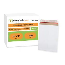 Mailer White Rigid Photo 100 Qty