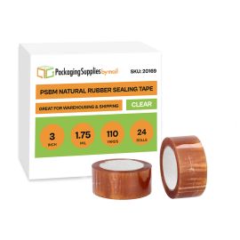 Natural Rubber Carton Sealing Tape 24 Qty