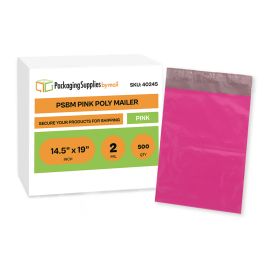 Pink Poly Mailers 500 Qty