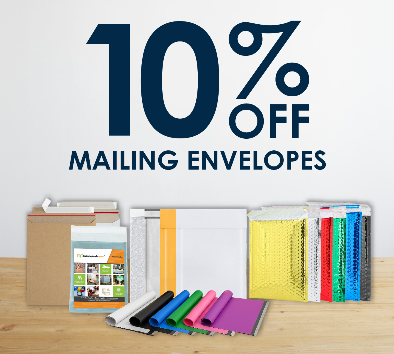 10% Off Mailing Envelopes